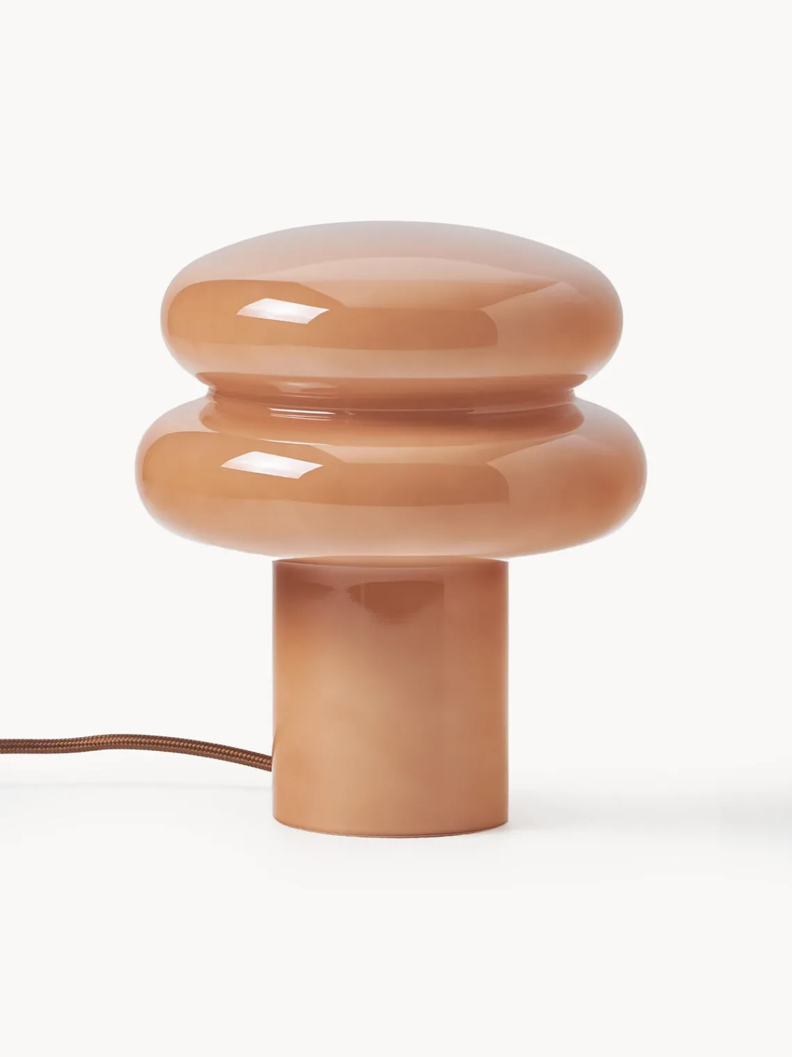 Discount Lámpara de mesa pequeña de vidrio opalino Baya Lámparas De Mesa|Lámparas De Techo