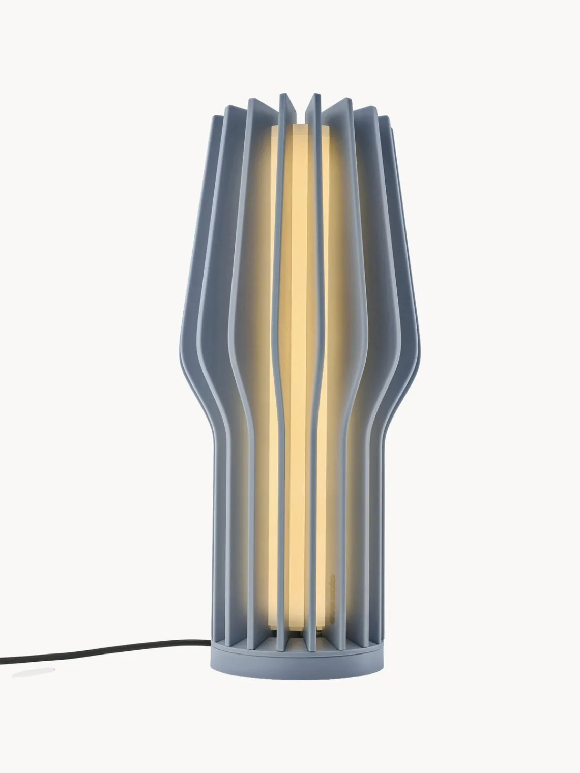 Lámparas De Mesa|Lámparas De Techo>Eva Solo Lámpara de mesa pequeña LED regulable Radiant, portátil Gris azulado