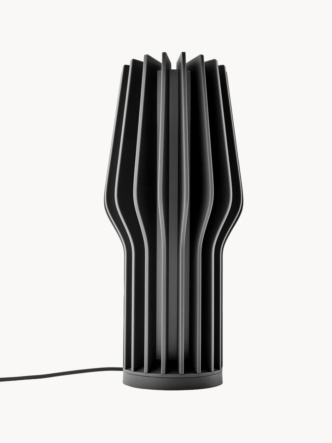 Lámparas De Mesa|Lámparas De Techo>Eva Solo Lámpara de mesa pequeña LED regulable Radiant, portátil Negro