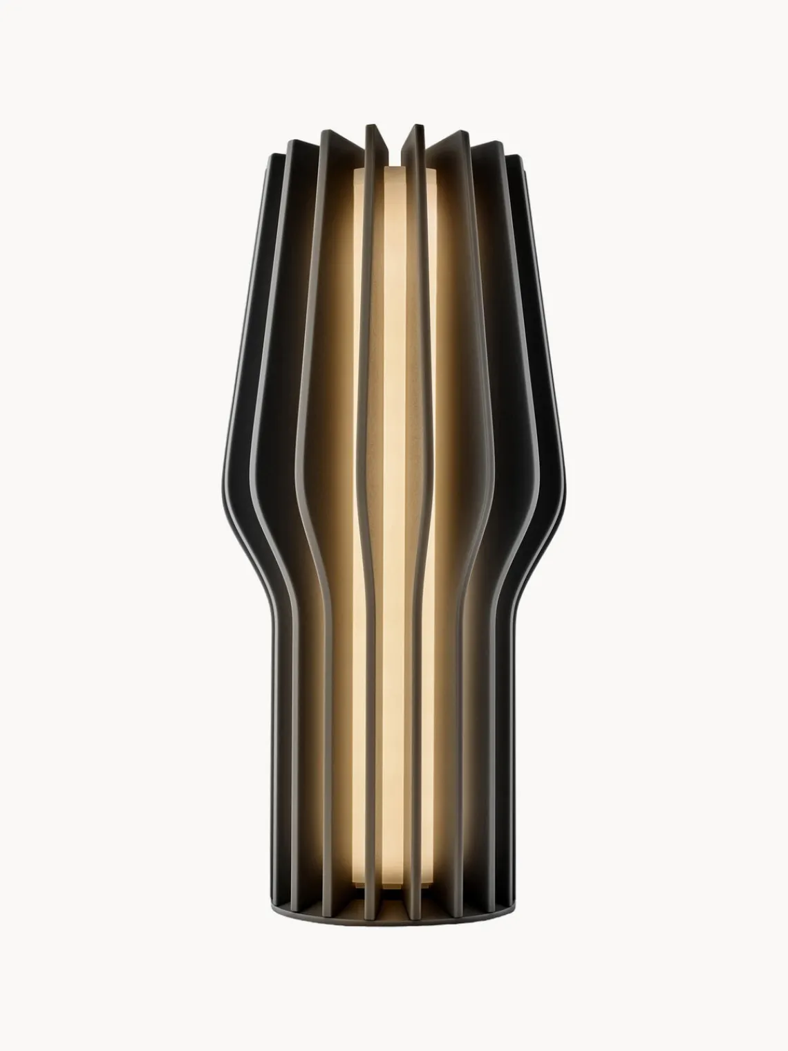 Lámparas De Mesa|Lámparas De Techo>Eva Solo Lámpara de mesa pequeña LED regulable Radiant, portátil Negro