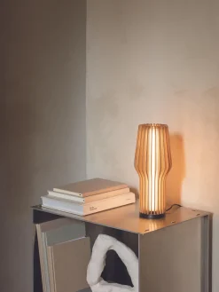Lámparas De Mesa|Lámparas De Techo>Eva Solo Lámpara de mesa pequeña LED regulable Radiant, portátil Madera de roble