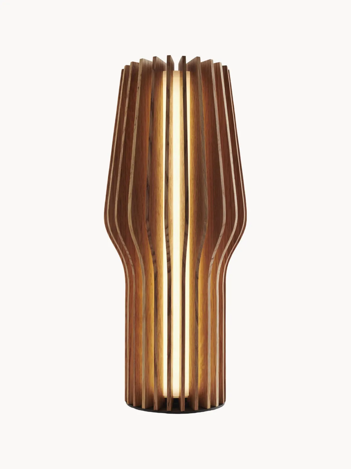 Lámparas De Mesa|Lámparas De Techo>Eva Solo Lámpara de mesa pequeña LED regulable Radiant, portátil Madera de roble