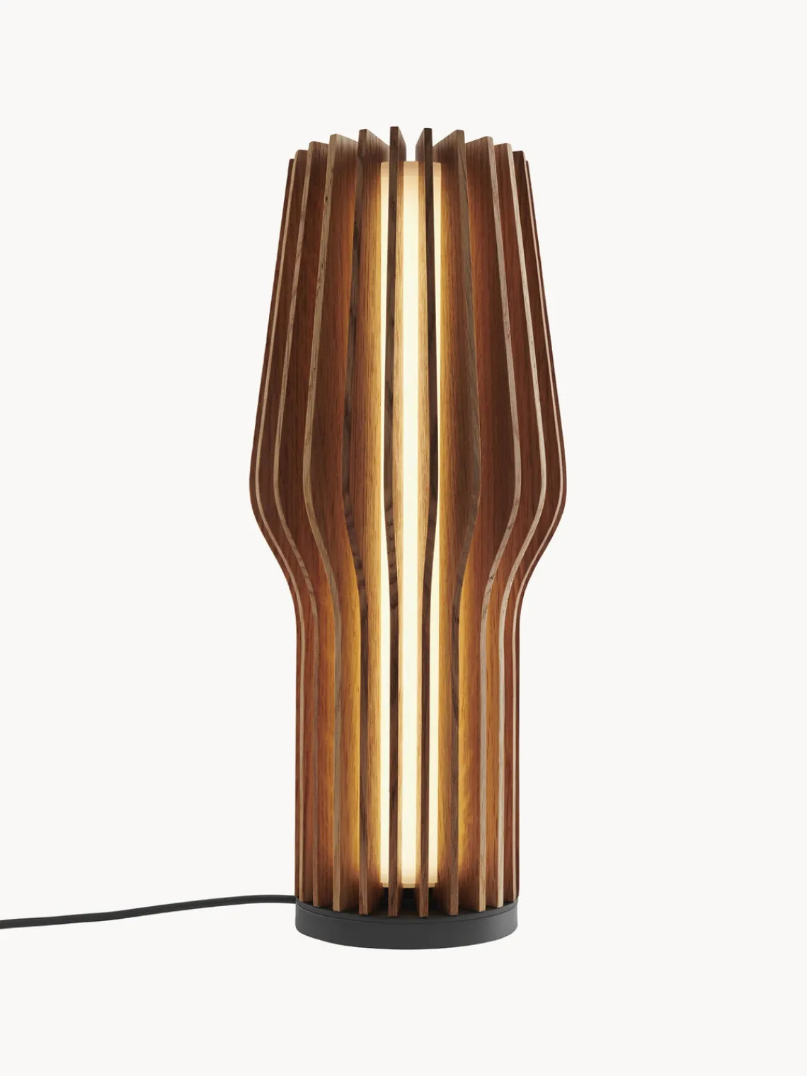 Lámparas De Mesa|Lámparas De Techo>Eva Solo Lámpara de mesa pequeña LED regulable Radiant, portátil Madera de roble