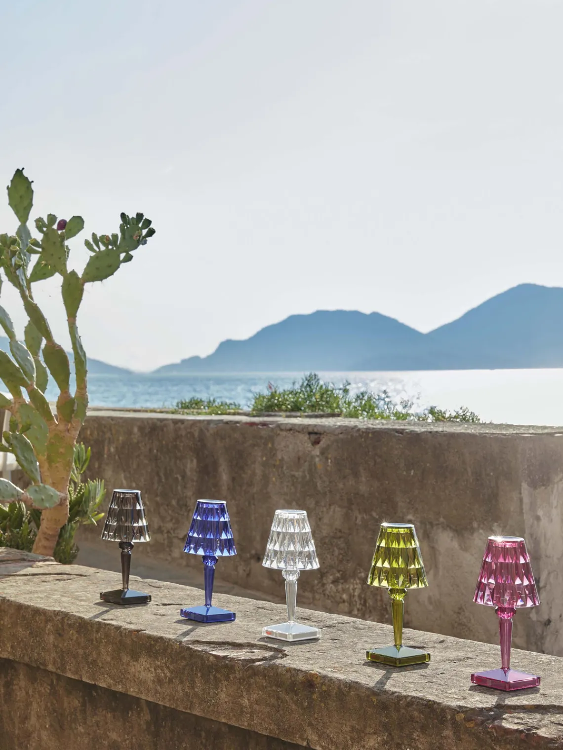 Discount Lámpara de mesa pequeña LED Battery, Al 26 cm Lámparas De Mesa De Exterior|Lámparas De Mesa De Exterior