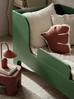 Lámparas De Mesa|Lámparas De Techo></noscript>Ferm Living Lámpara de mesa pequeña LED regulable Arum, portátil Terracota