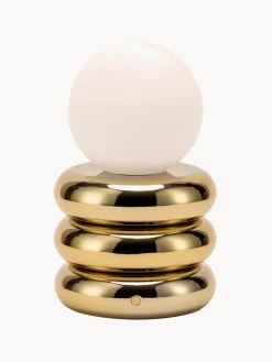 Lámparas De Mesa|Lámparas De Techo>Houseof Lámpara de mesa pequeña LED Tube, portátil y con conexión USB Dorado