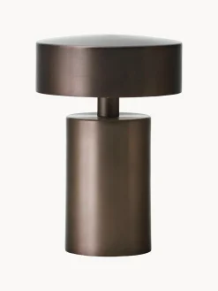 Lámparas De Techo|Lámparas De Mesa>Audo Copenhagen Lámpara de mesa pequeña regulable Columna, portátil Marrón oscuro