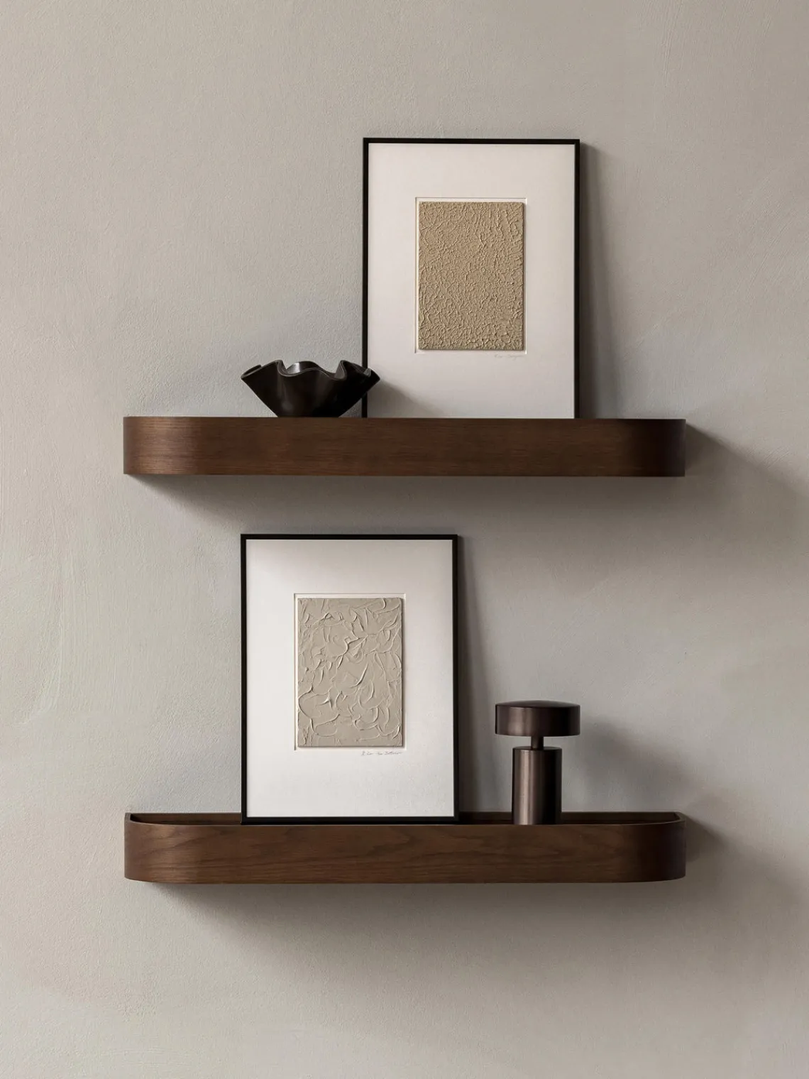 Lámparas De Techo|Lámparas De Mesa>Audo Copenhagen Lámpara de mesa pequeña regulable Columna, portátil Marrón oscuro