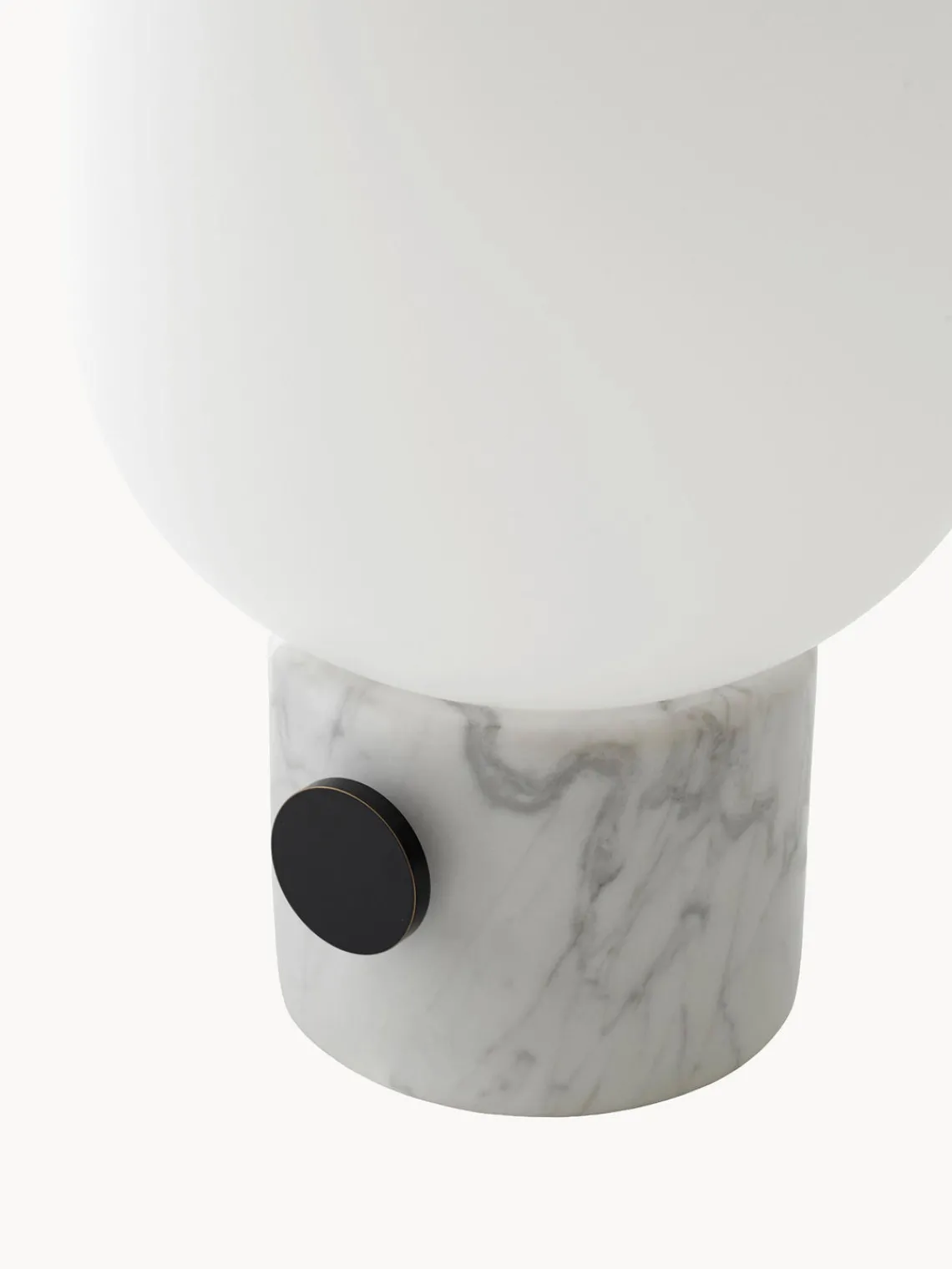 Lámparas De Mesa|Lámparas De Techo>Audo Copenhagen Lámpara de mesa pequeña regulable JWDA, 32 cm Blanco, mármol gris claro