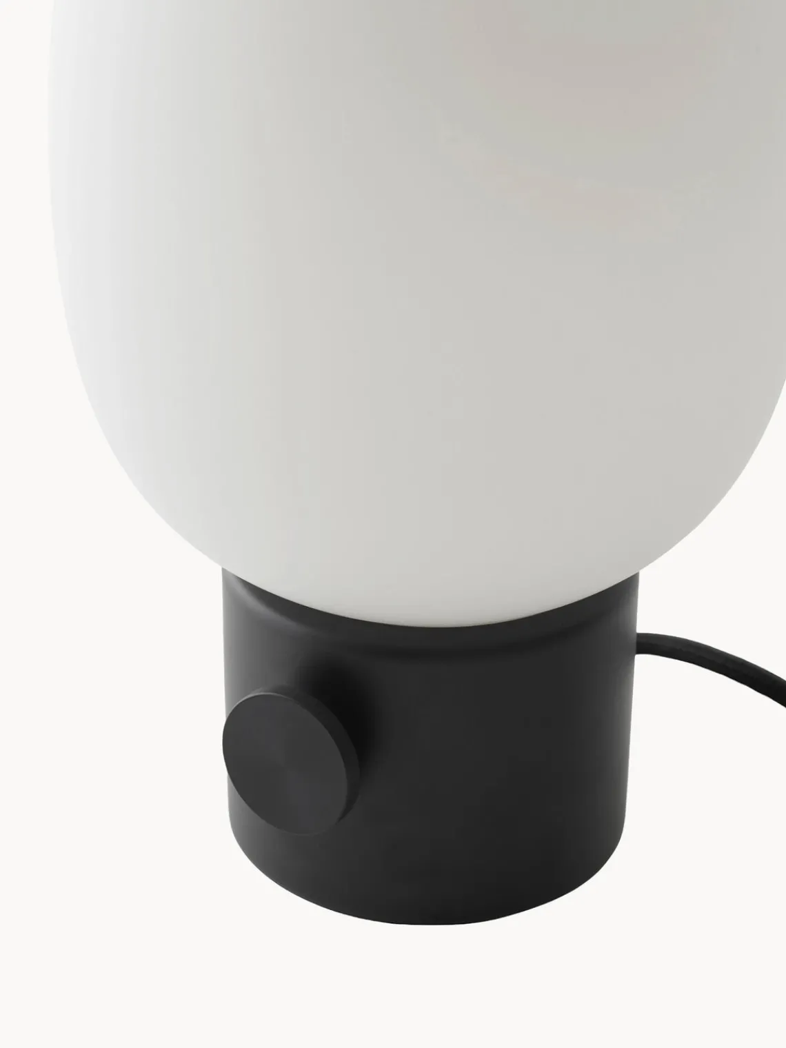 Lámparas De Mesa|Lámparas De Techo>Audo Copenhagen Lámpara de mesa pequeña regulable JWDA, 29 cm Blanco, negro