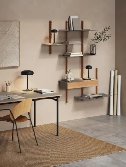 Lámparas De Mesa|Lámparas De Techo>Eva Solo Lámpara de mesa pequeña regulable LED Emendo, con estación de carga