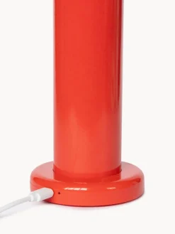 Lámparas De Mesa|Lámparas De Techo></noscript>Sowden Lámpara de mesa pequeña regulable LED PL1, portátil Rojo, amarillo claro