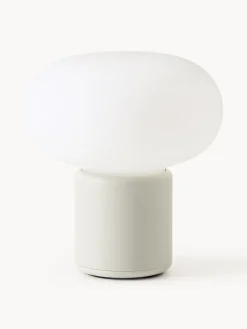 Lámparas De Mesa|Lámparas De Techo>New Works Lámpara de mesa pequeña regulable Karl-Johan, portátil Blanco, gris claro