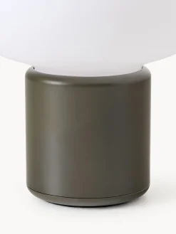 Lámparas De Mesa|Lámparas De Techo></noscript>New Works Lámpara de mesa pequeña regulable Karl-Johan, portátil Blanco, verde oliva