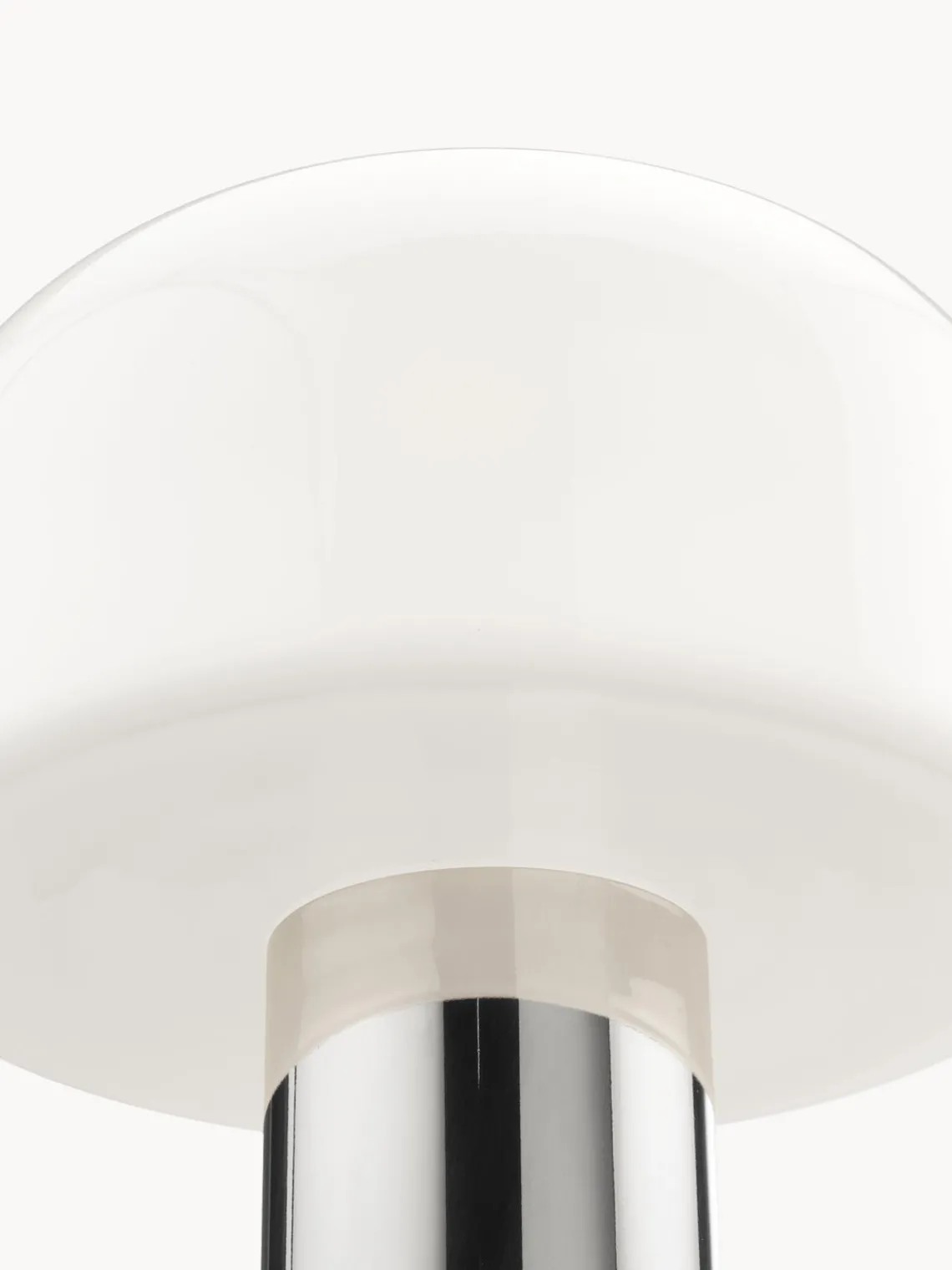 Lámparas De Mesa|Lámparas De Techo>Flos Lámpara de mesa regulable de cristal opalino Bellhop Blanco, plateado