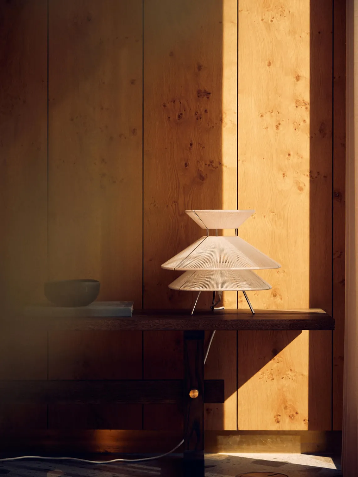 Lámparas De Mesa|Lámparas De Techo>Frandsen Lámpara de mesa regulable de lino Kiku