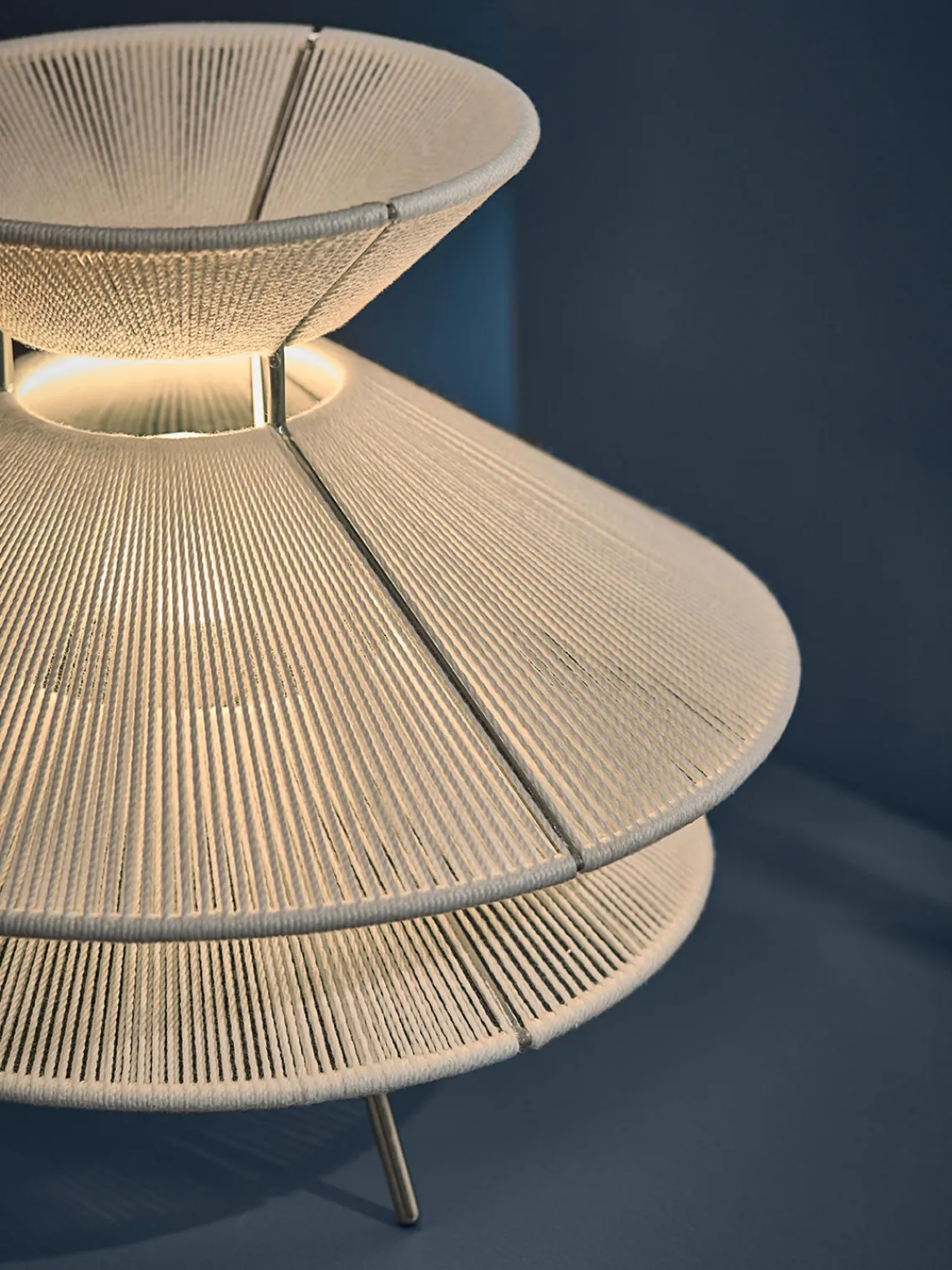 Lámparas De Mesa|Lámparas De Techo>Frandsen Lámpara de mesa regulable de lino Kiku