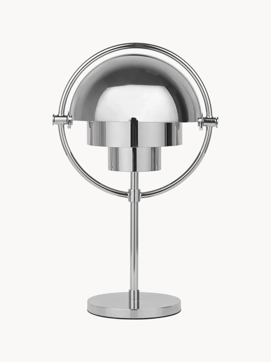 Lámparas De Mesa|Lámparas De Techo>GUBI Lámpara de mesa regulable y ajustable Multi-Lite, portátil Plateado brillante