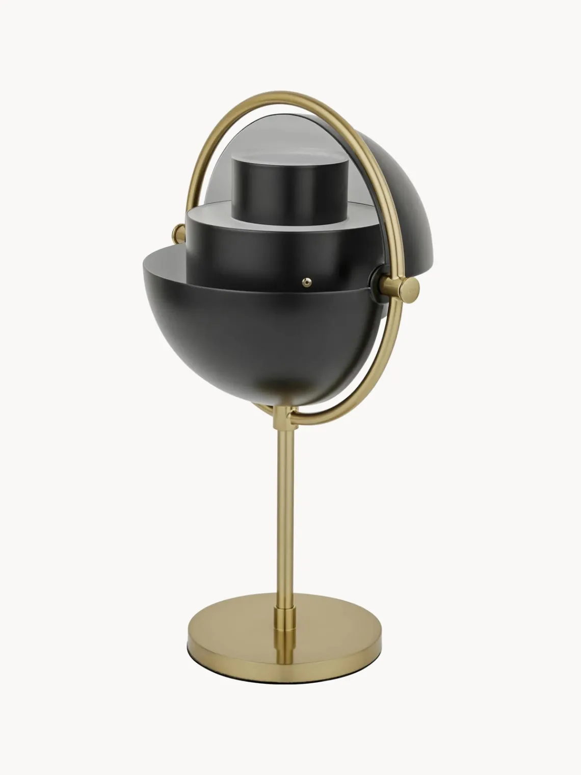 Lámparas De Mesa|Lámparas De Techo>GUBI Lámpara de mesa regulable y ajustable Multi-Lite, portátil Negro mate, dorado mate