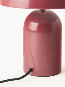 Lámparas De Mesa|Lámparas De Techo></noscript>Westwing Collection Lámpara de mesa retro Walter Color vino brillante