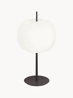 Lámparas De Mesa|Lámparas De Techo>kdln Lámpara de mesa soplada artesanalmente regulable Kushi Negro