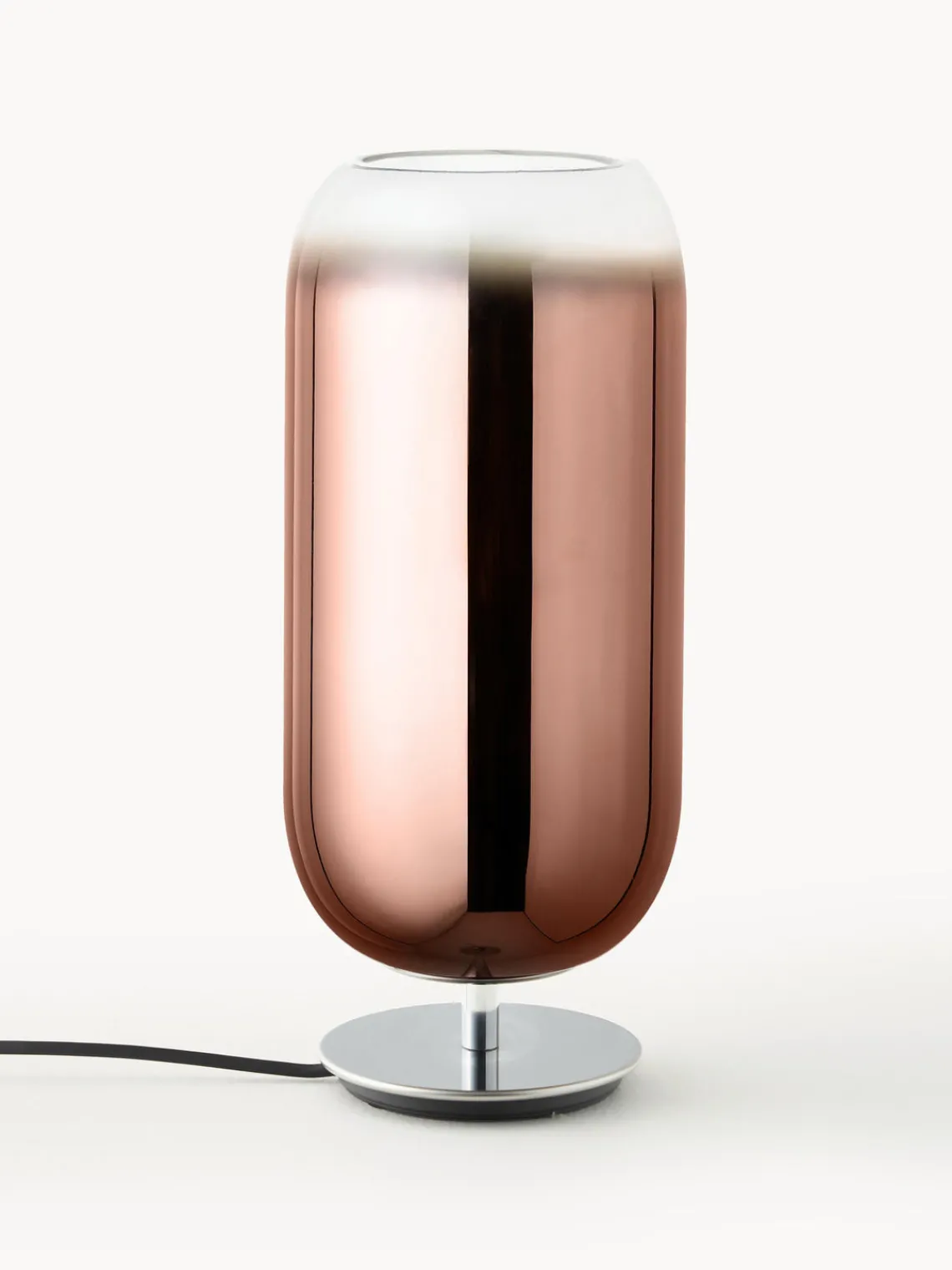 Lámparas De Mesa|Lámparas De Techo>Artemide Lámpara de mesa soplada artesanalmente Gople, tamaños diferentes Marrón, plateado