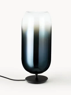 Lámparas De Mesa|Lámparas De Techo>Artemide Lámpara de mesa soplada artesanalmente Gople, tamaños diferentes Azul oscuro, plateado