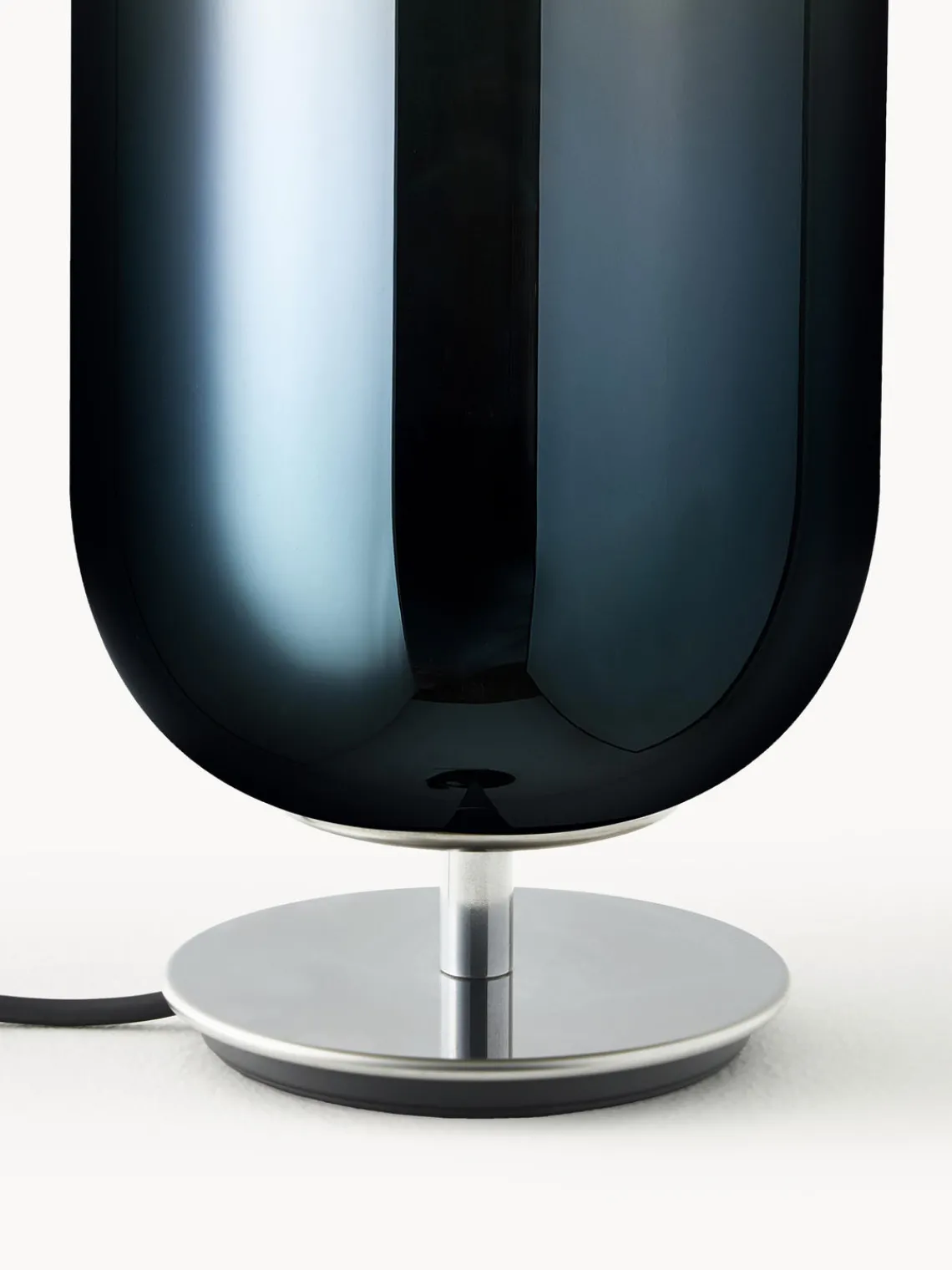 Lámparas De Mesa|Lámparas De Techo>Artemide Lámpara de mesa soplada artesanalmente Gople, tamaños diferentes Azul oscuro, plateado