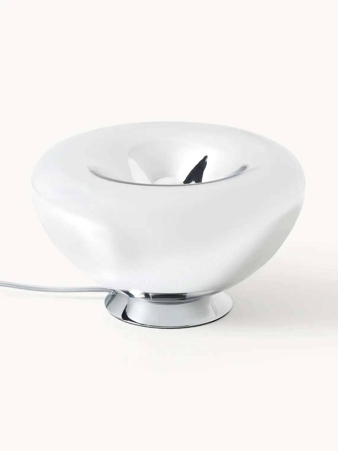 Lámparas De Mesa|Lámparas De Techo>Westwing Collection Lámpara de mesa Zale Cromo