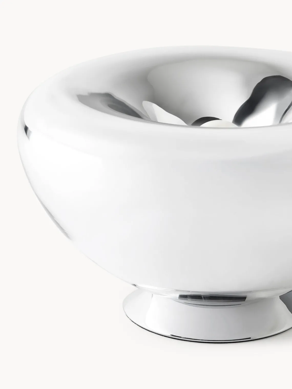 Lámparas De Mesa|Lámparas De Techo>Westwing Collection Lámpara de mesa Zale Cromo