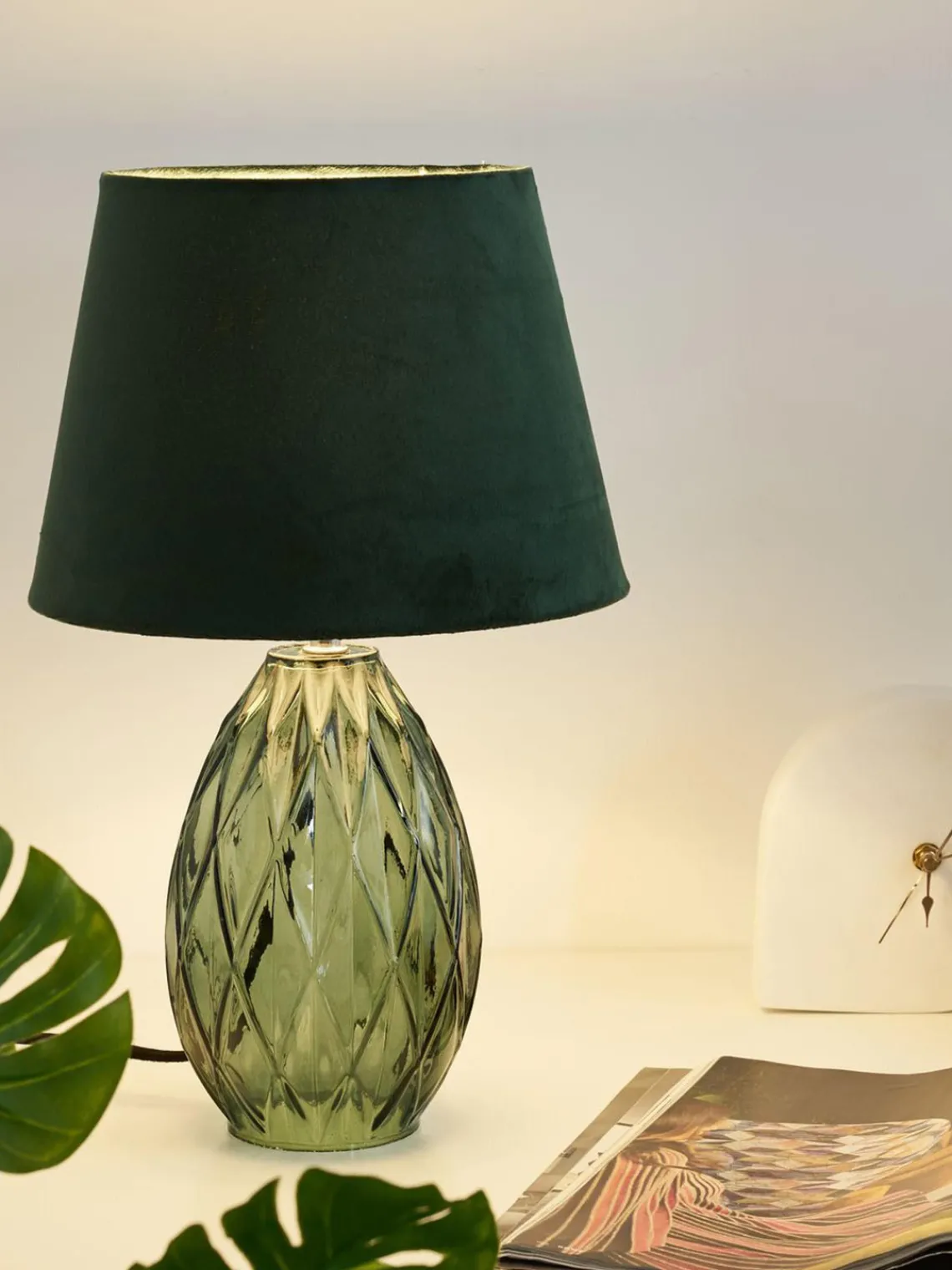 Lámparas De Mesa|Lámparas De Techo> Lámpara de noche Crystal Velvet