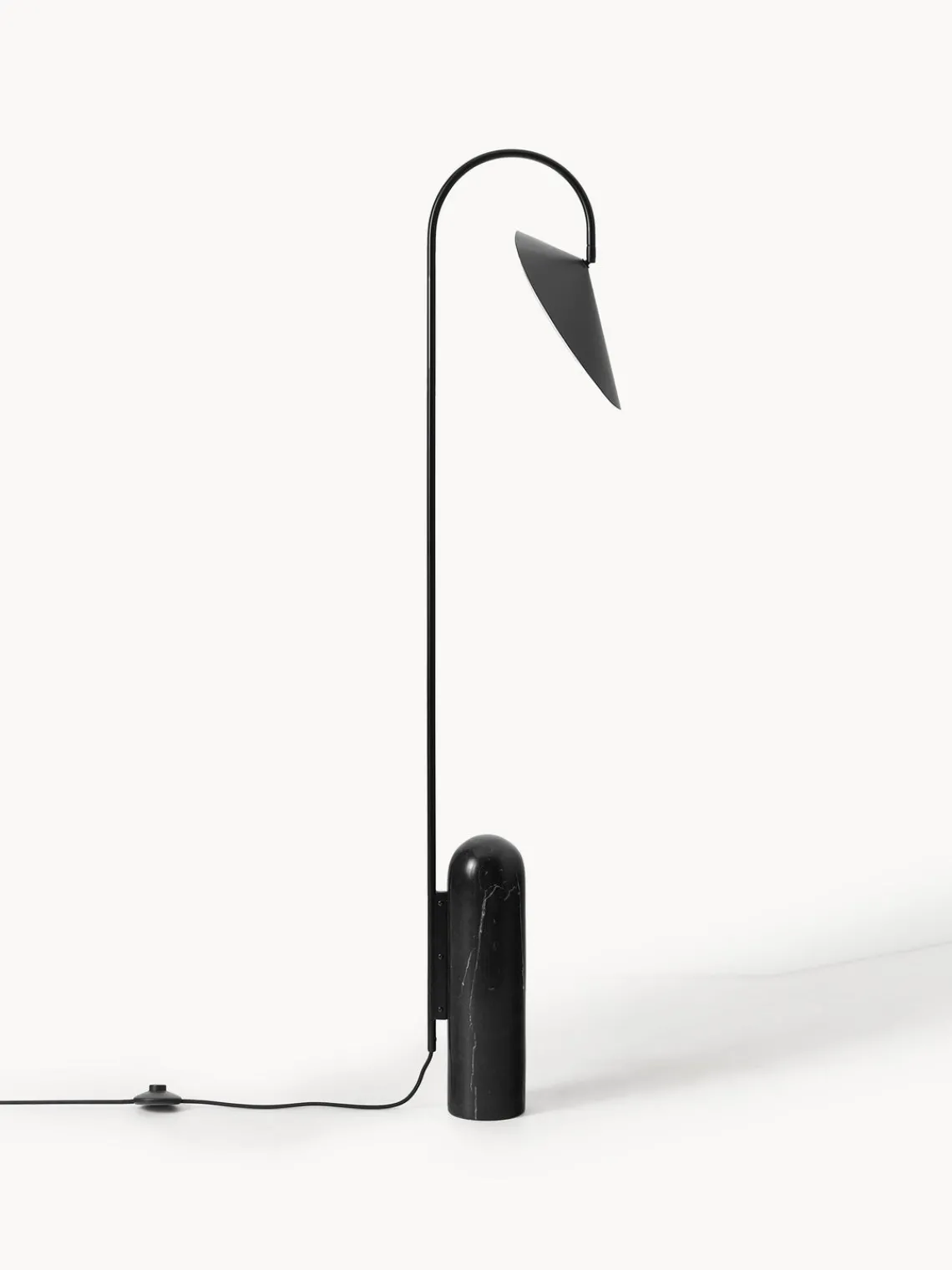 Best Lámpara de pie ajustable con base de mármol Arum Lámparas De Pie|Lámparas De Techo