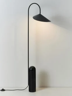 Best Lámpara de pie ajustable con base de mármol Arum Lámparas De Pie|Lámparas De Techo