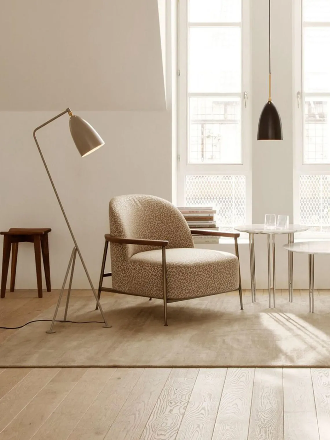 Hot Lámpara de pie ajustable Gräshoppa Lámparas De Pie|Lámparas De Techo