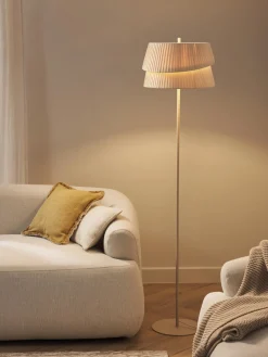 Lámparas De Pie|Lámparas De Techo>Westwing Collection Lámpara de pie con pantala asimetrica Nyla