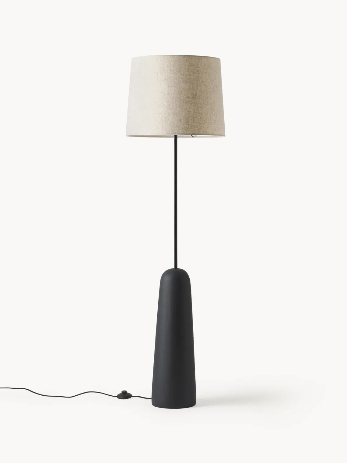 Lámpara de pie de cemento Kaya Lámparas De Pie|Lámparas De Techo