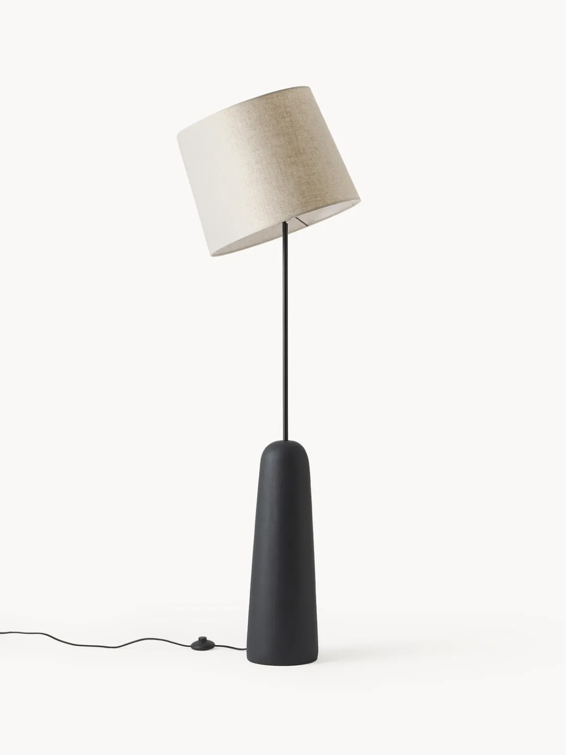 Lámpara de pie de cemento Kaya Lámparas De Pie|Lámparas De Techo