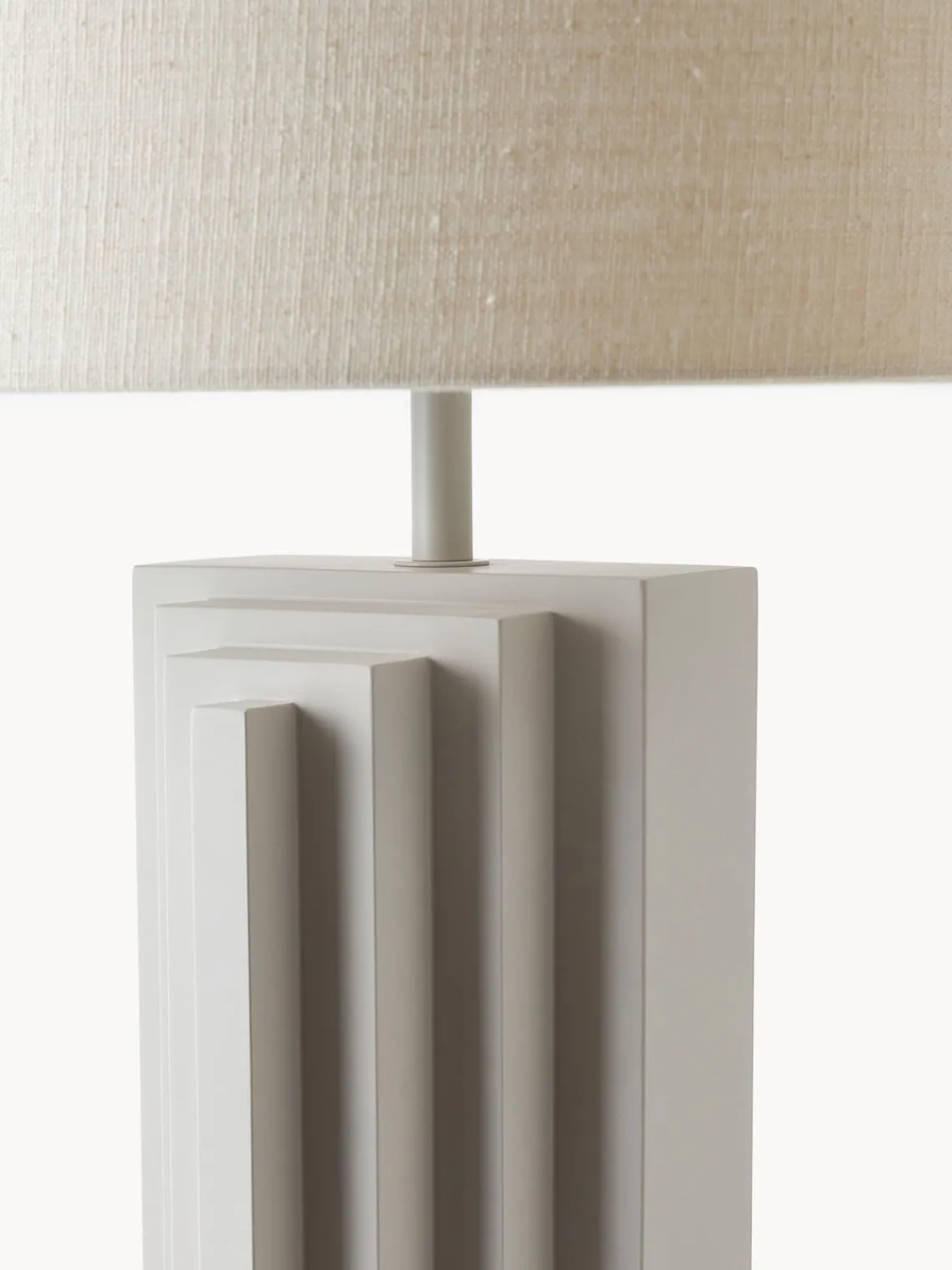 Lámparas De Pie|Lámparas De Techo>Westwing Collection Lámpara de pie de diseño Luomo Greige, beige