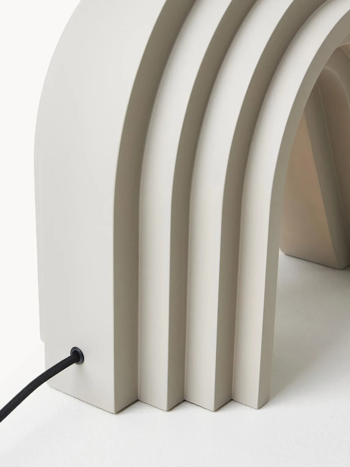 Lámparas De Pie|Lámparas De Techo>Westwing Collection Lámpara de pie de diseño Luomo Greige, beige