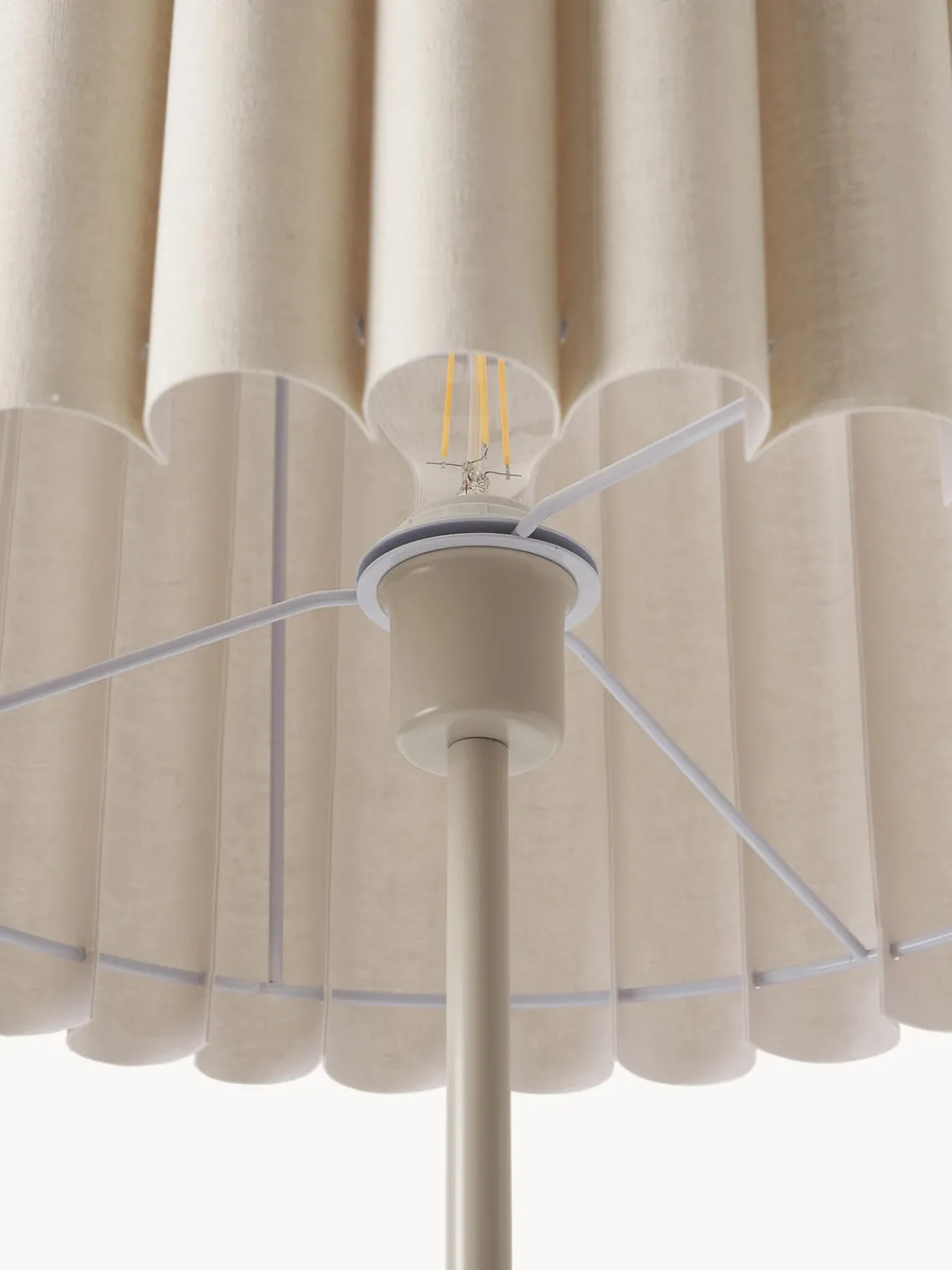 Lámparas De Pie|Lámparas De Techo>Westwing Collection Lámpara de pie de lino Lucina