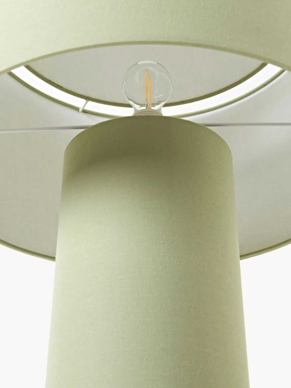 Hot Lámpara de pie de lino Ron Lámparas De Pie|Lámparas De Techo