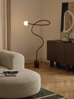 Outlet Lámpara de pie de mármol Alina Lámparas De Pie|Lámparas De Techo