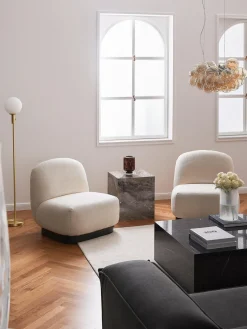 Lámparas De Pie|Lámparas De Techo>Markslöjd Lámpara de pie de vidrio opalino Minna