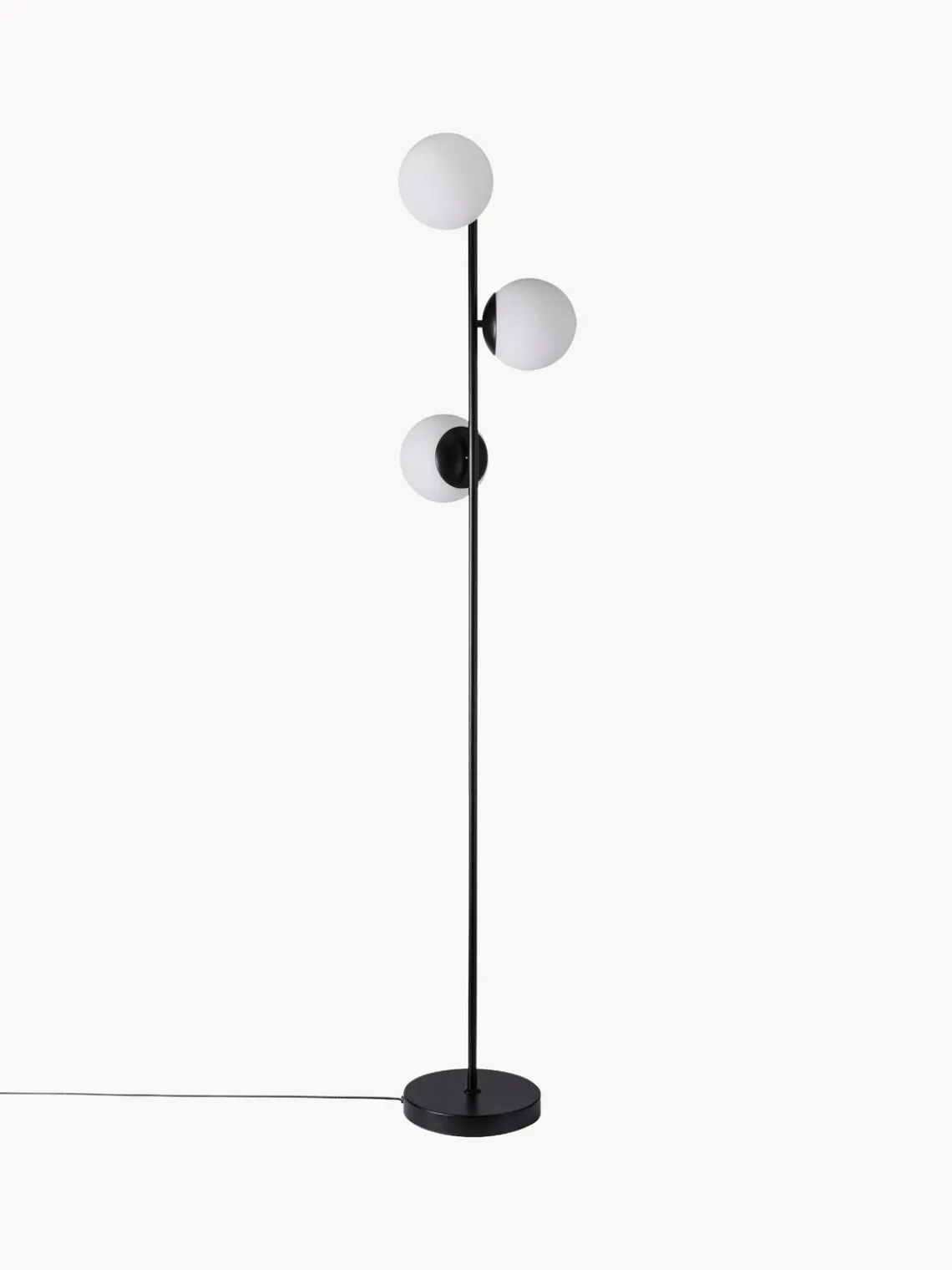 Lámparas De Pie|Lámparas De Techo> Lámpara de pie de vidrio opalino Lilly