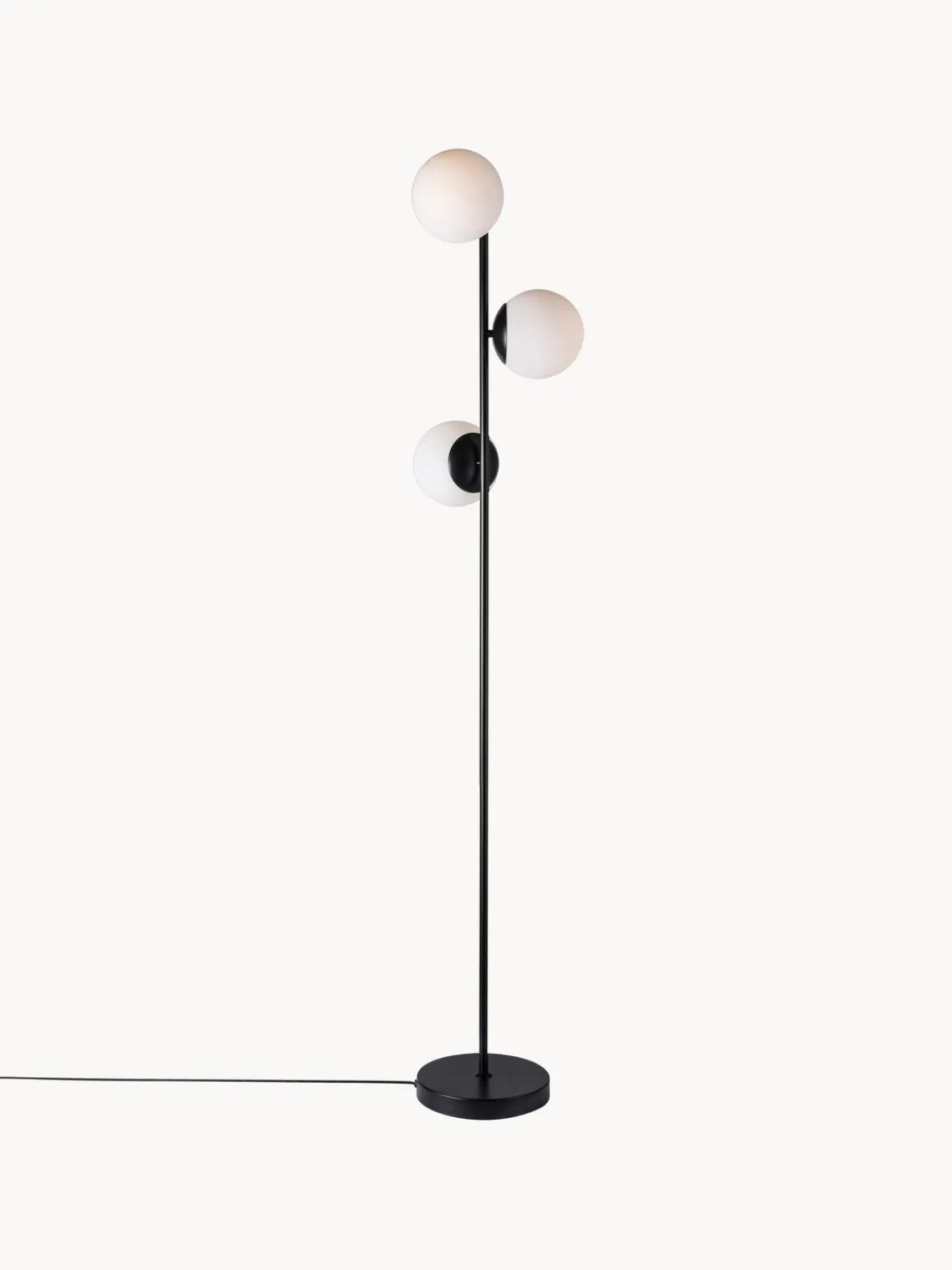 Lámparas De Pie|Lámparas De Techo> Lámpara de pie de vidrio opalino Lilly