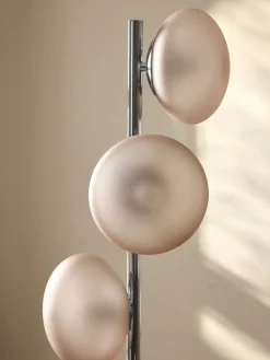 Lámparas De Pie|Lámparas De Techo></noscript>Westwing Collection Lámpara de pie de vidrio opalino Rosia