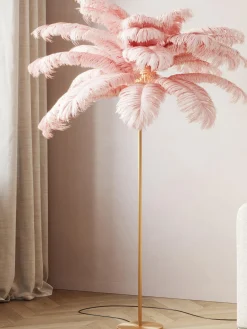 Online Lámpara de pie Feather Palm Lámparas De Pie|Lámparas De Techo