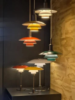 New Lámpara de pie grande soplada PH 3½-2½ Lámparas De Mesa|Lámparas De Techo