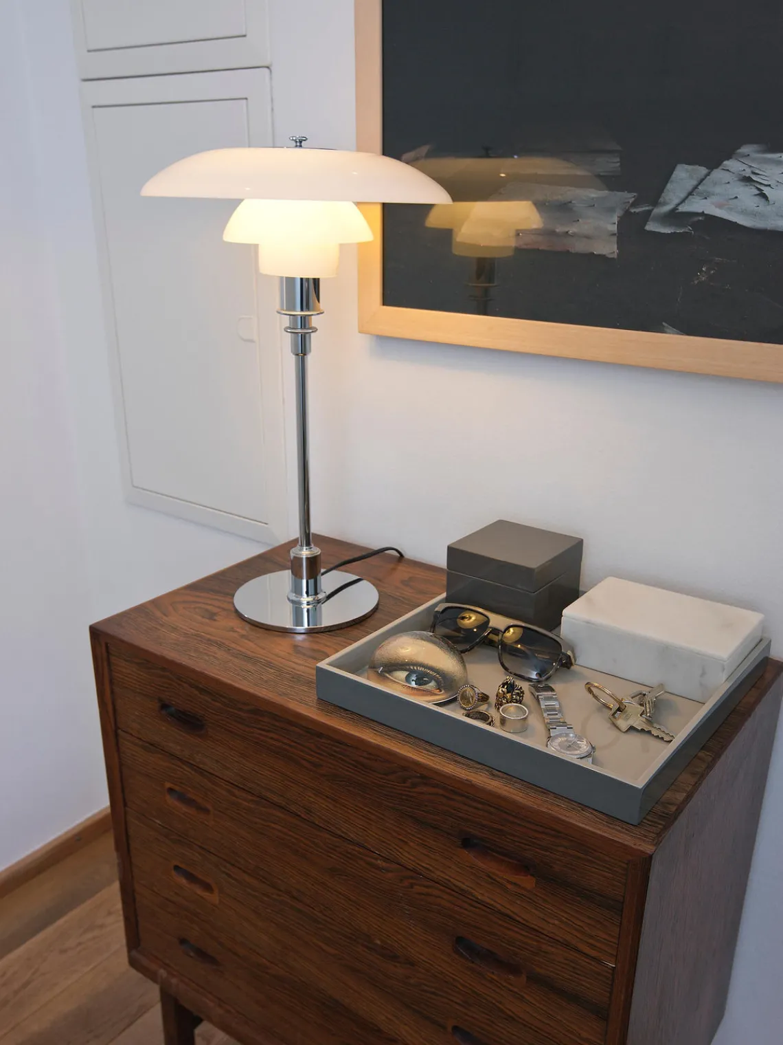 Lámpara de pie grande soplada PH 3/2 Lámparas De Mesa|Lámparas De Techo