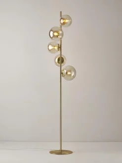 Outlet Lámpara de pie industrial Casey Lámparas De Pie|Lámparas De Techo